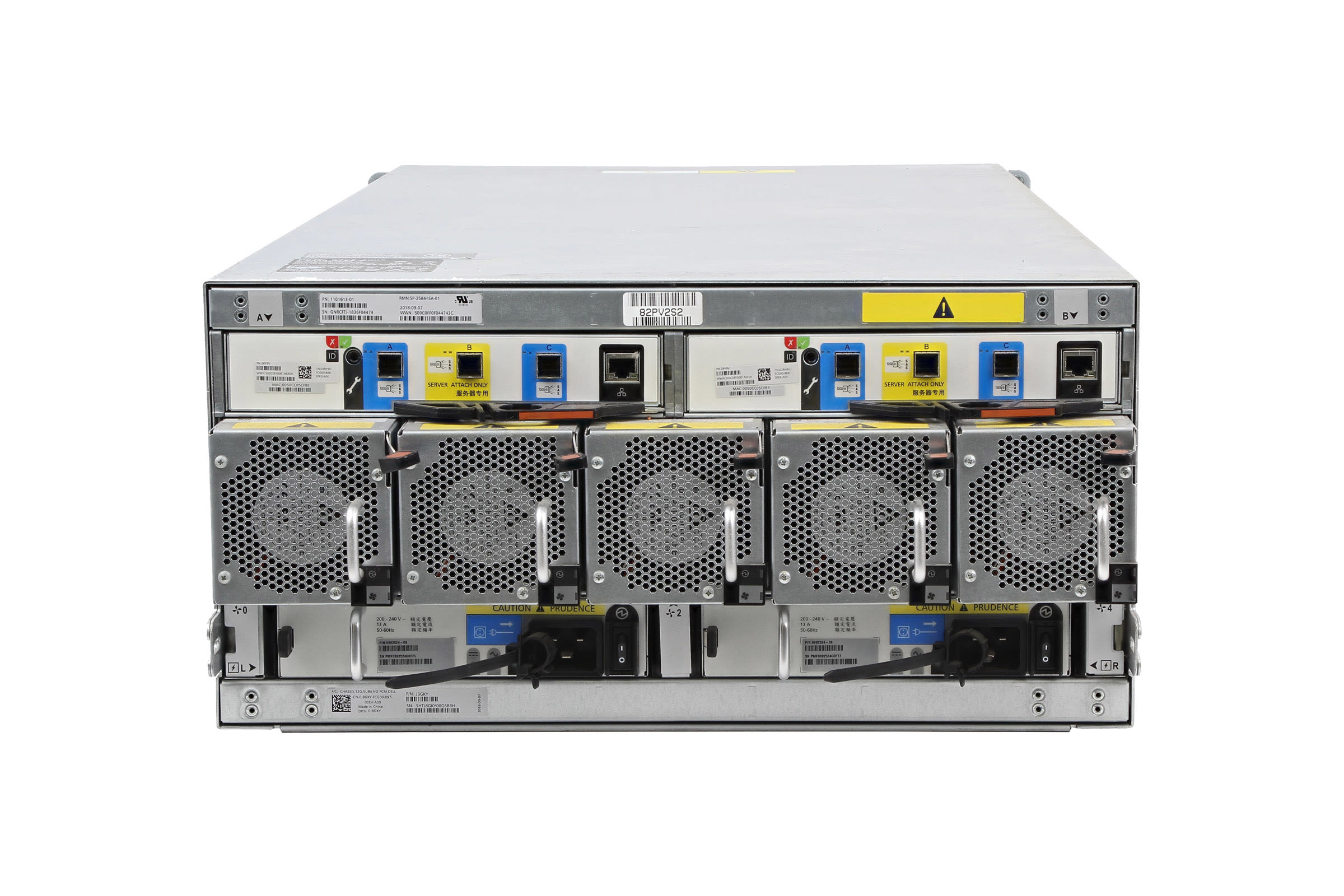 Dell Powervault ME4084 12G SAS - 56 x 10TB SAS 7.2k HDDs | Buy Online