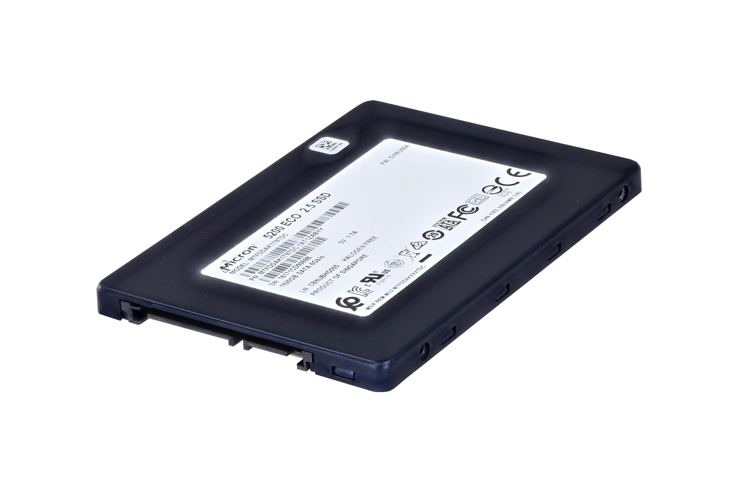 Nouveau MTFDDAK1T9TDC Micron 5200 ECO 1,92 To SATA 6 Gb/s 2,5 Pouces Nouveau MTFDDAK1T9TDC Micron 5200 ECO 1,92 To SATA 6 Gb/s 2,5 Pouces