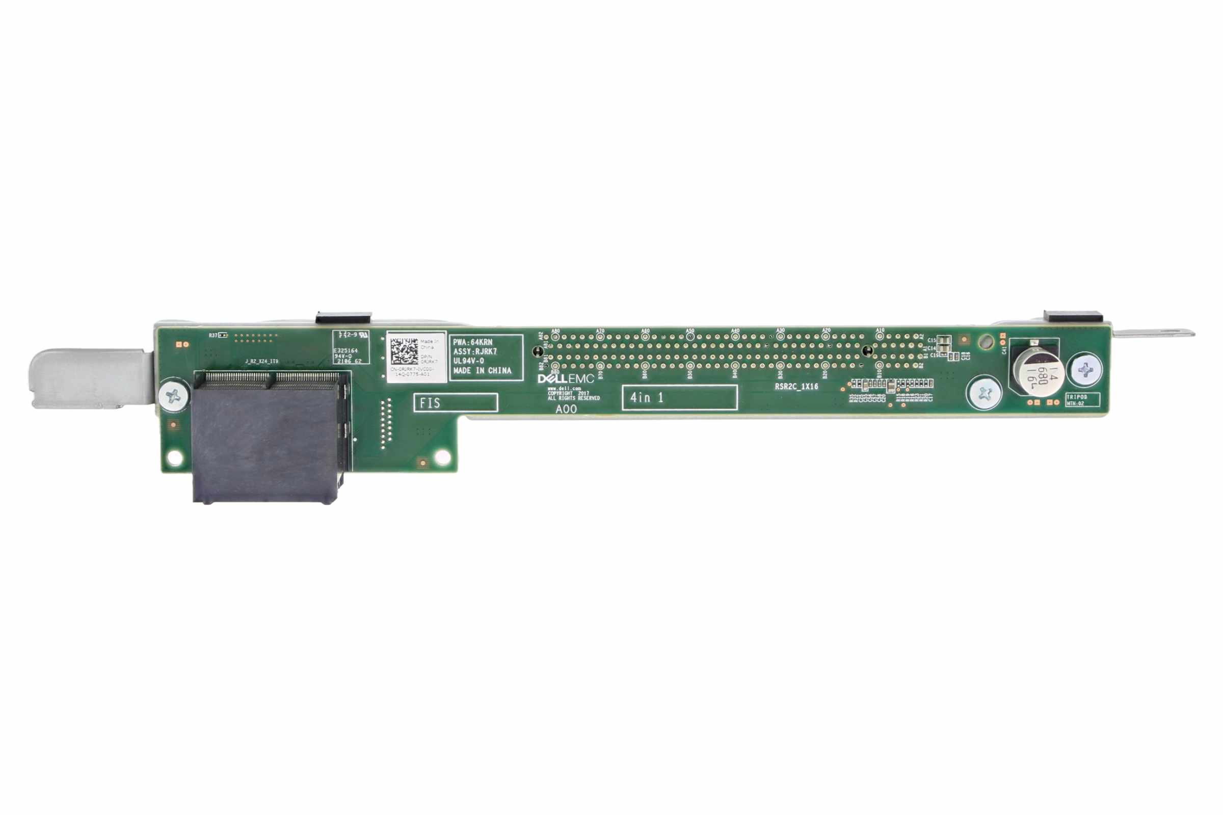 Dell R740 Riser 1 Rear Dell PowerEdge R740 R740XD Riser 2C Card RJRK7 | Buy Online