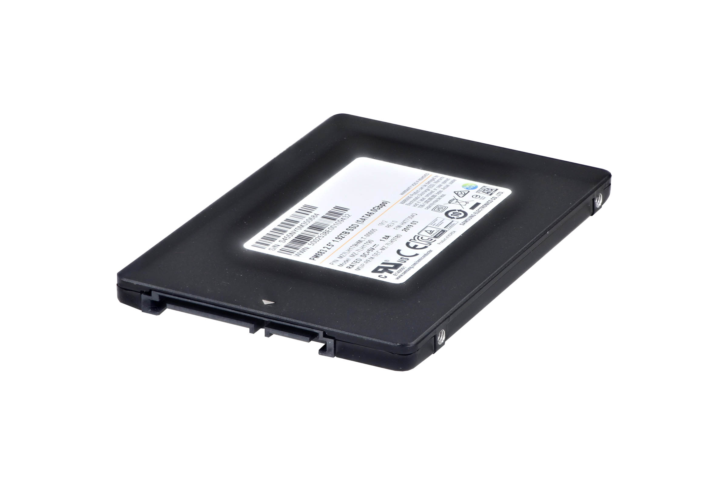 【動作正常】SAMSUNG SATA1.92TB（約2TB） 2.5インチSSD Samsung 1.92TB SATA 2.5