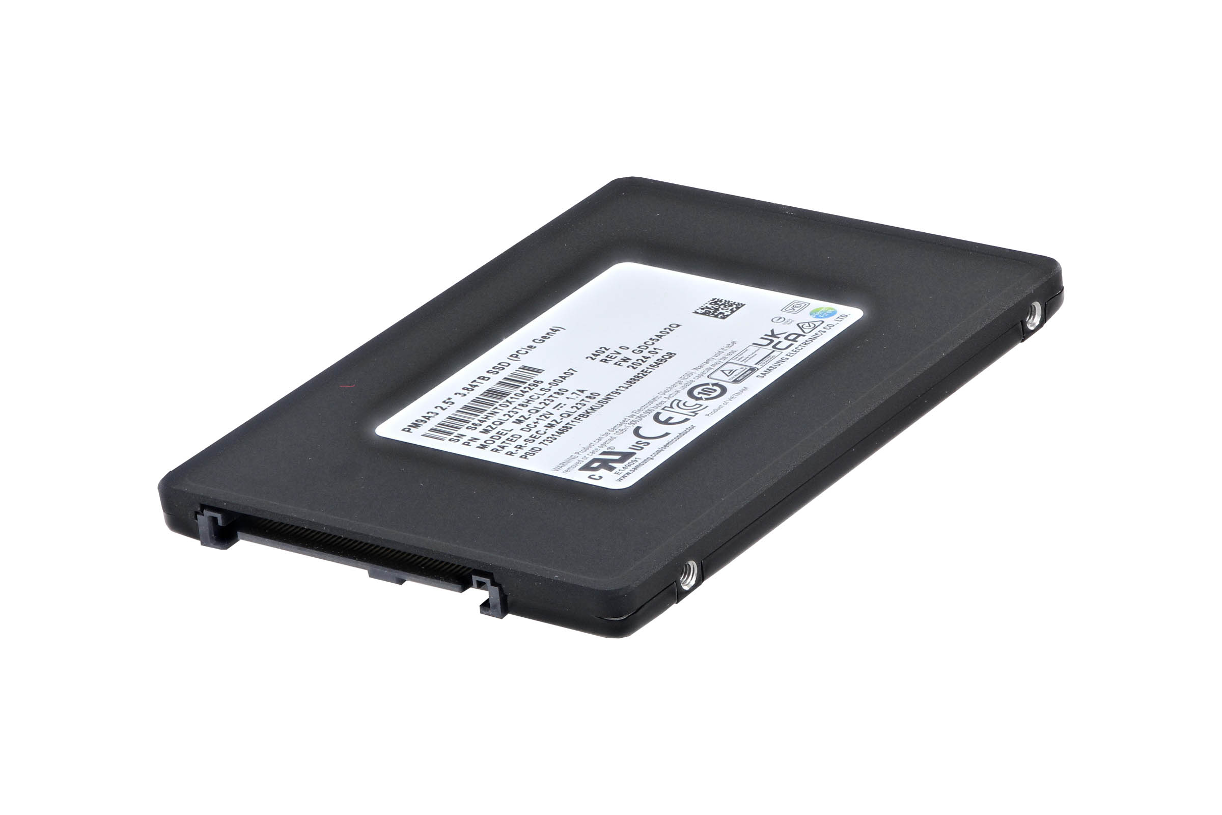 Samsung 3.84TB PCIe NVMe Gen4 2.5 Samsung 3.84TB PCIe NVMe Gen4 2.5