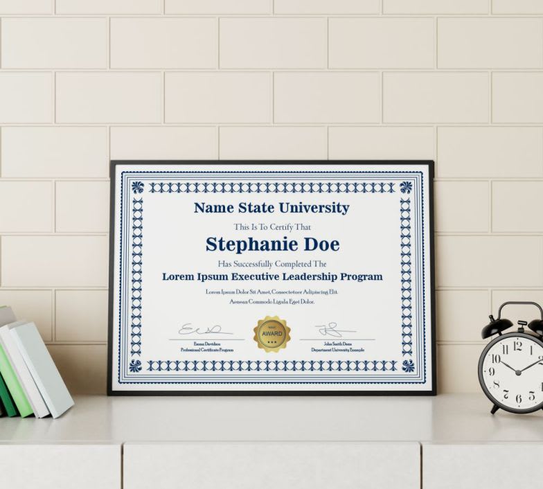Frames & Certificates