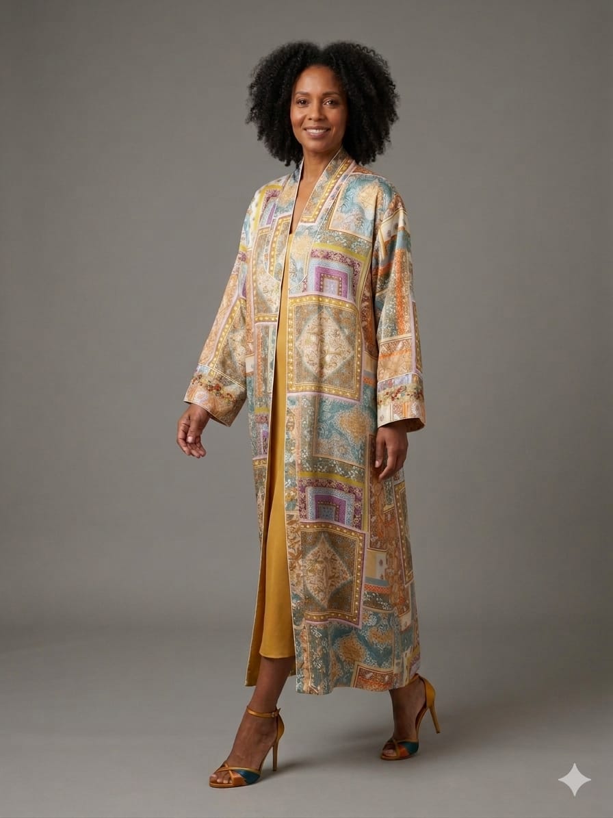 Kimono de Seda 2in1