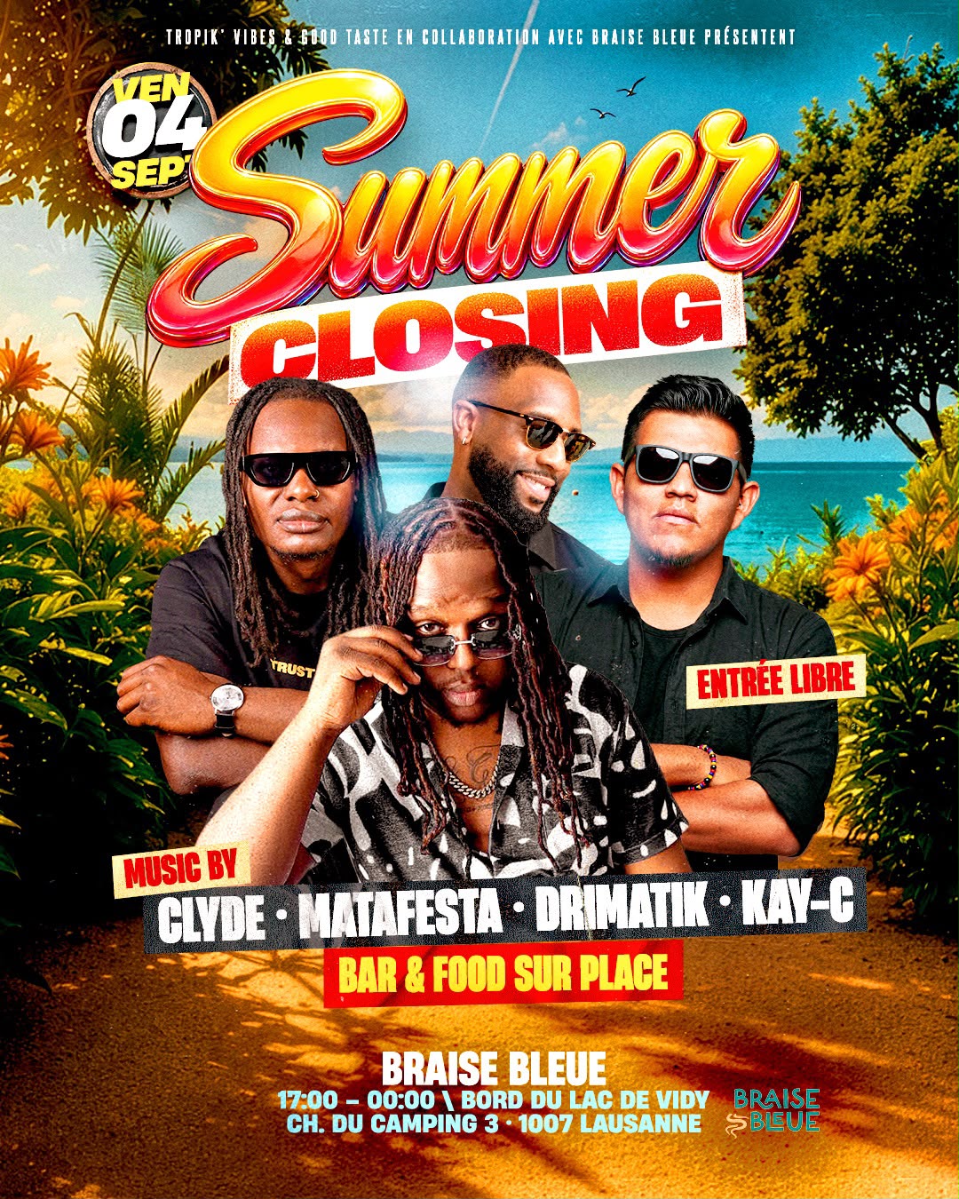 SUMMER CLOSING