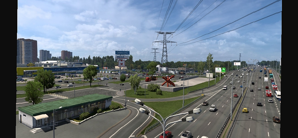 МОД RusMap v2.54.1 ДЛЯ EURO TRUCK SIMULATOR 2