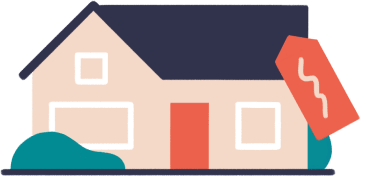 Real Estate Market Report Median Sale Price Illustration