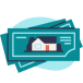 Real Estate Market Report Median Sale Price Illustration