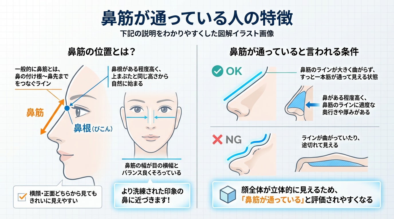 鼻筋 と は