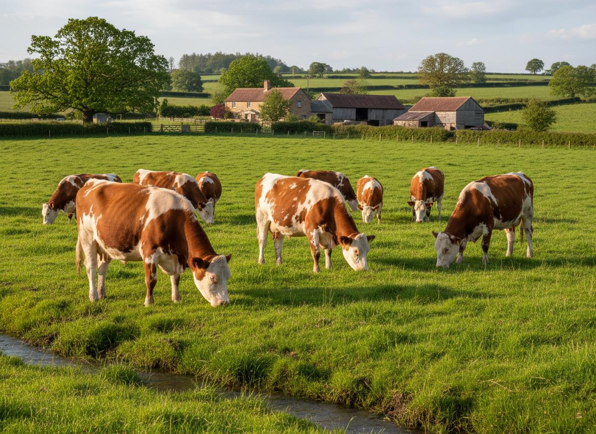 Dairy Shorthorn Cattle