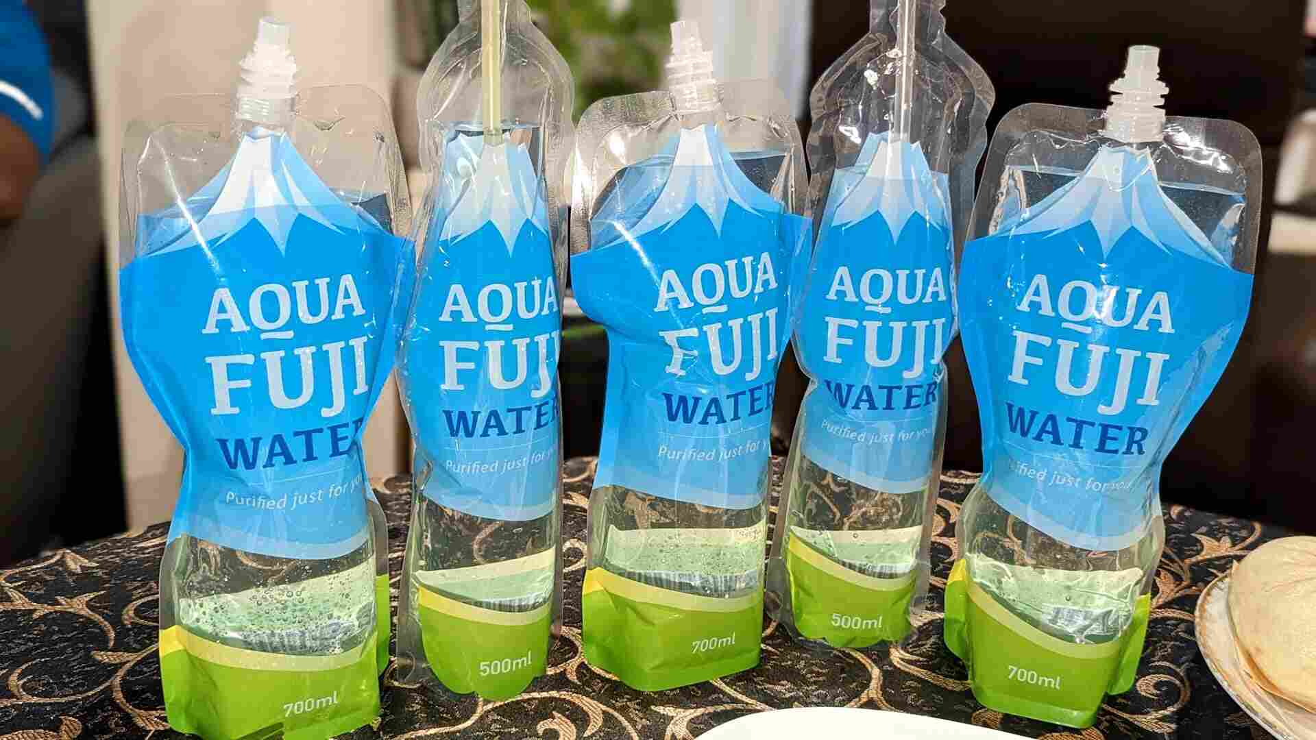 Aquafuji Product samples