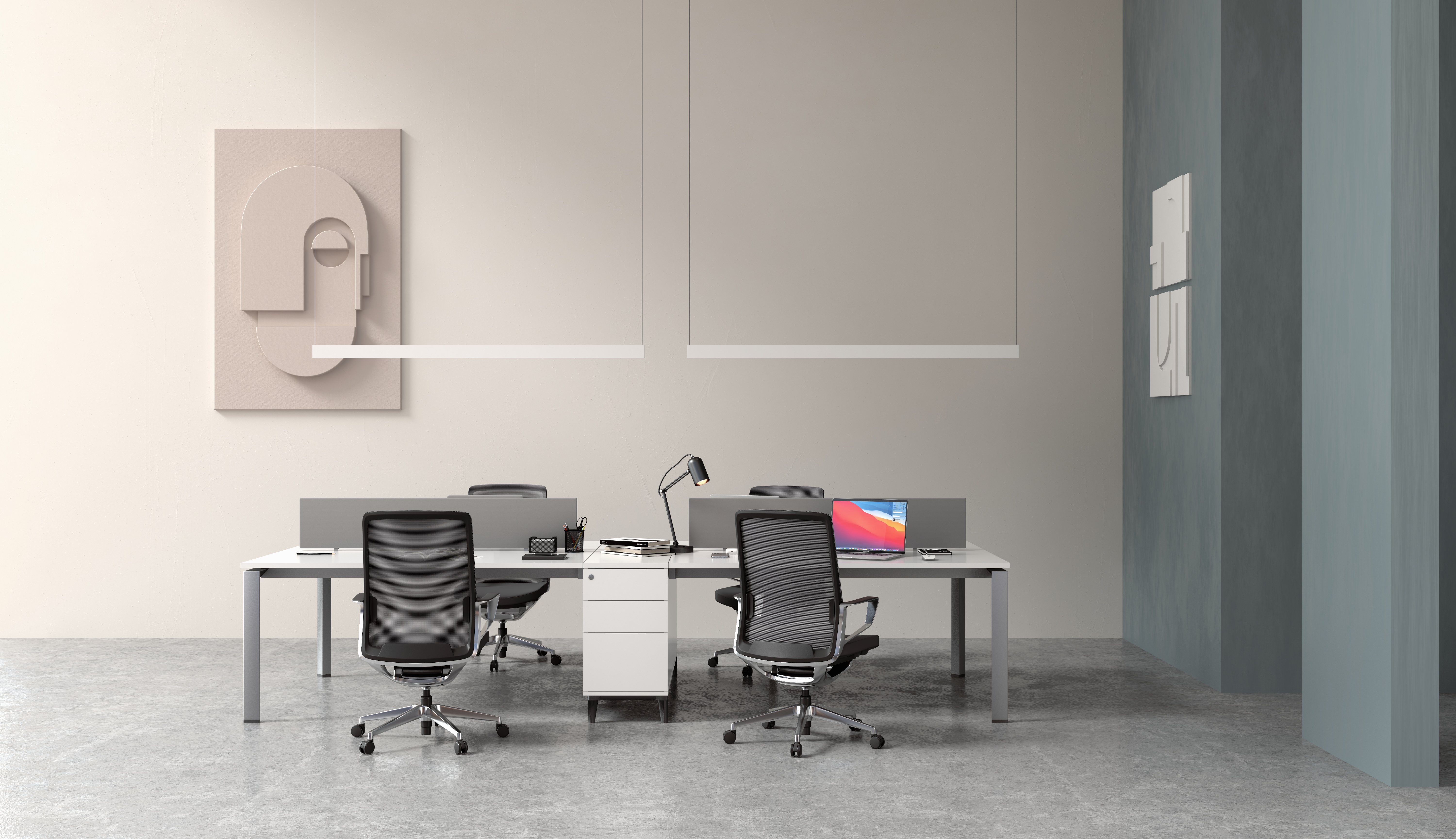 Gravity Conference Mesh at Workstations
