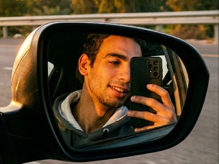 Golden Mirror Drive – برومبت الصور والتصميم احترافي