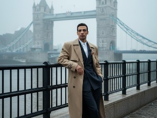 London Mist Elegance – برومبت الصور والتصميم احترافي