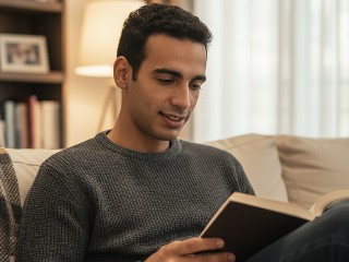 Quiet Reading Mood – برومبت الصور والتصميم احترافي