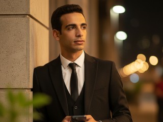 Midnight City Elegance – برومبت الصور والتصميم احترافي