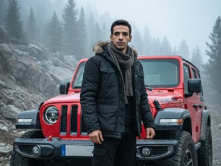 Foggy Trail Adventure – برومبت الصور والتصميم احترافي