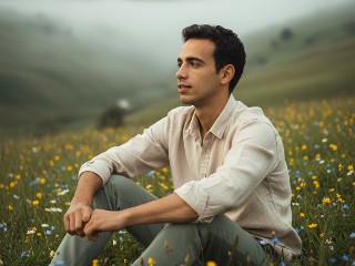 Meadow Morning Calm – برومبت الصور والتصميم احترافي