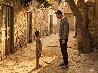 Golden Alley Reunion – برومبت الصور والتصميم احترافي