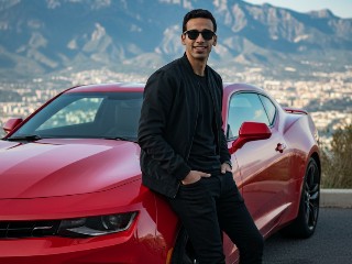 Camaro Mountain Edge – برومبت الصور والتصميم احترافي