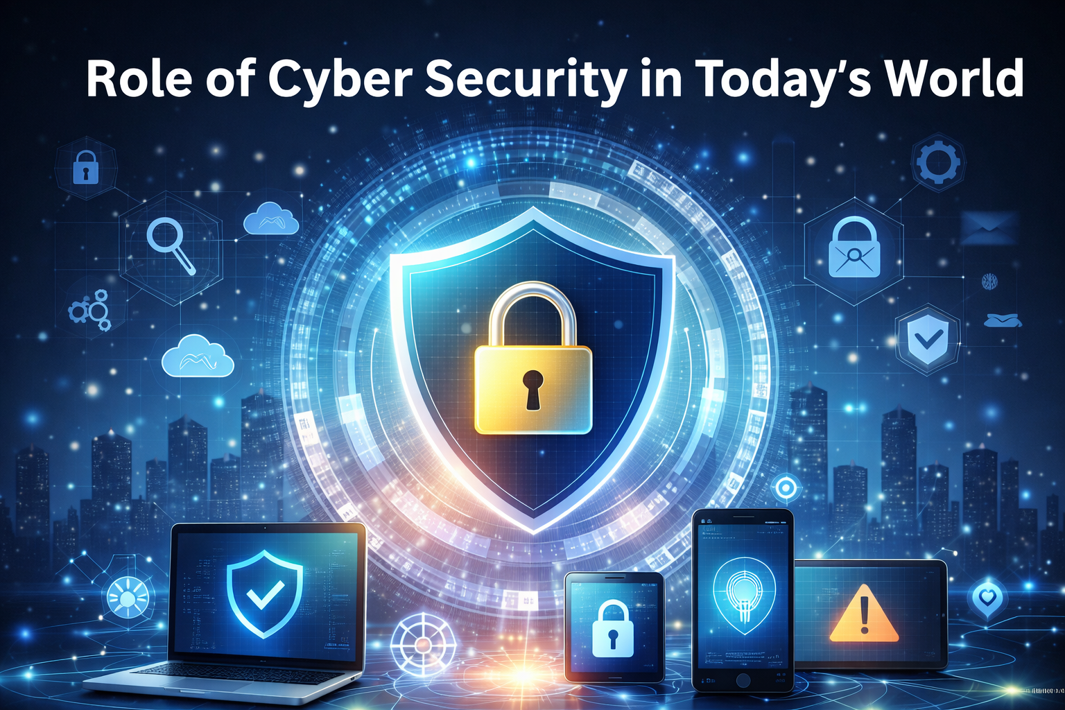 Role of Cyber Security in Today’s World: Importance, Challenges, Technologies & Futureecurity in todays world