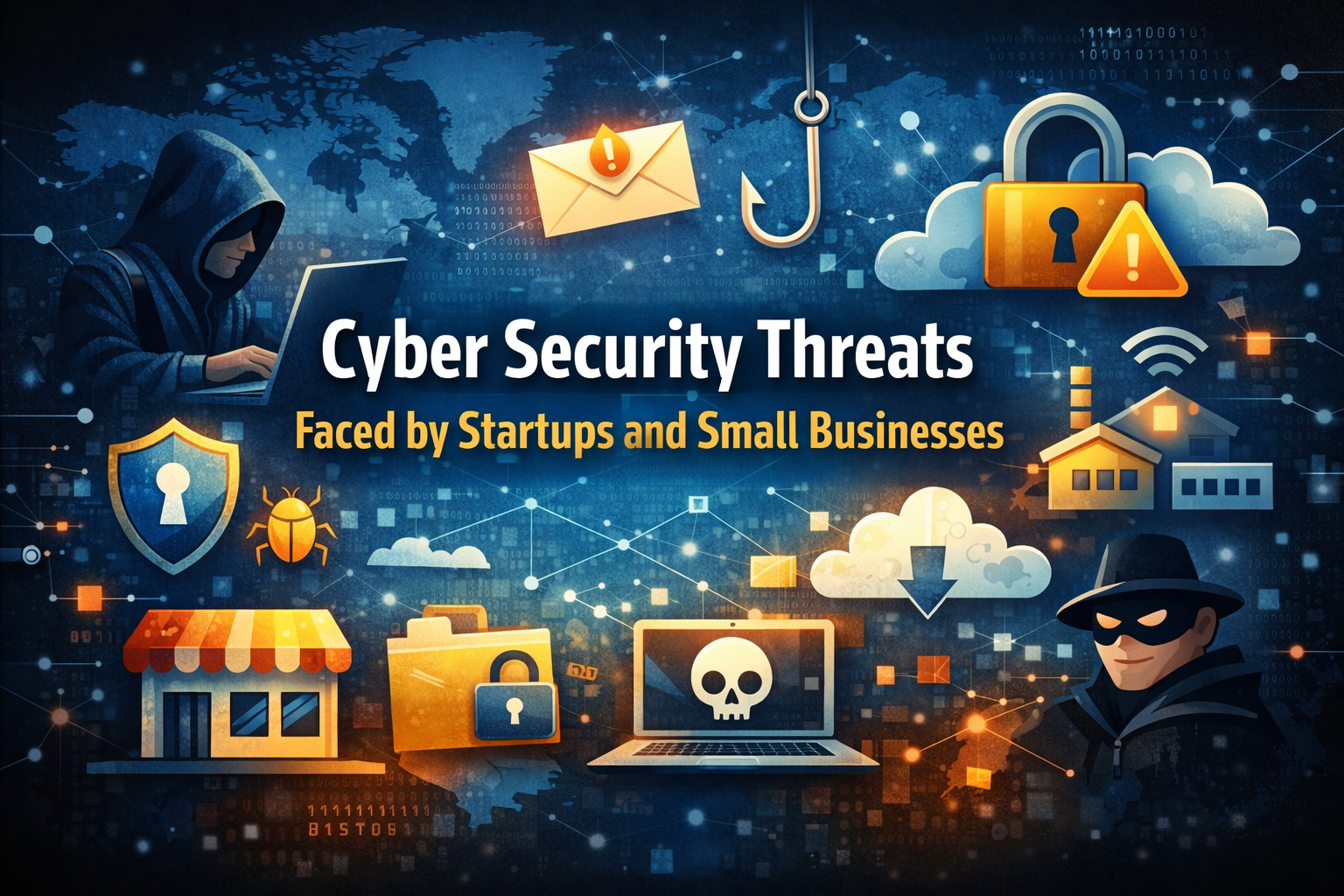"Cyber Security Threats Faced by Startups and Small Businesses”