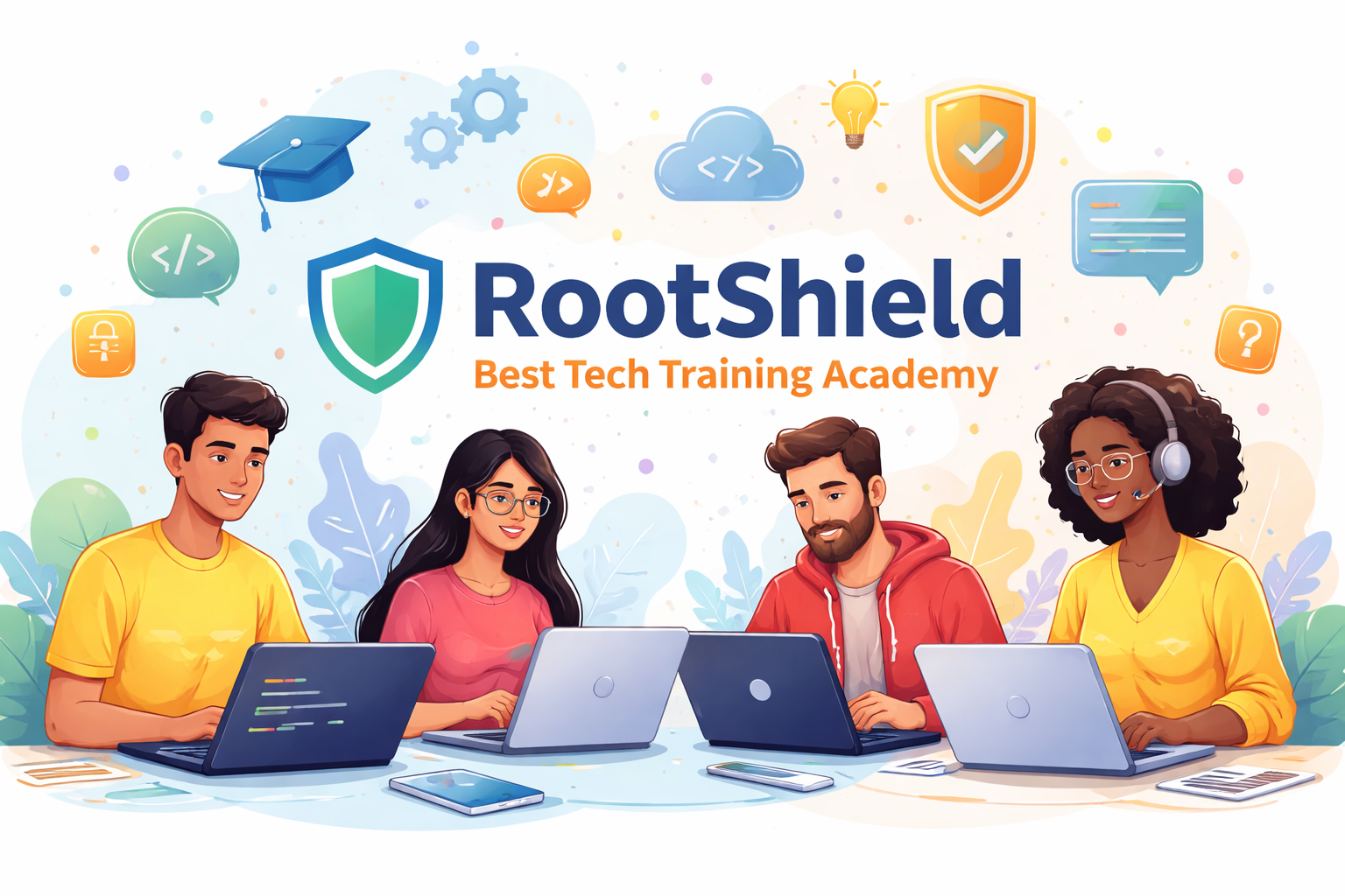 RootShield – Best Tech Training Academy for Web Development, Full Stack & Cybersecurity Careers