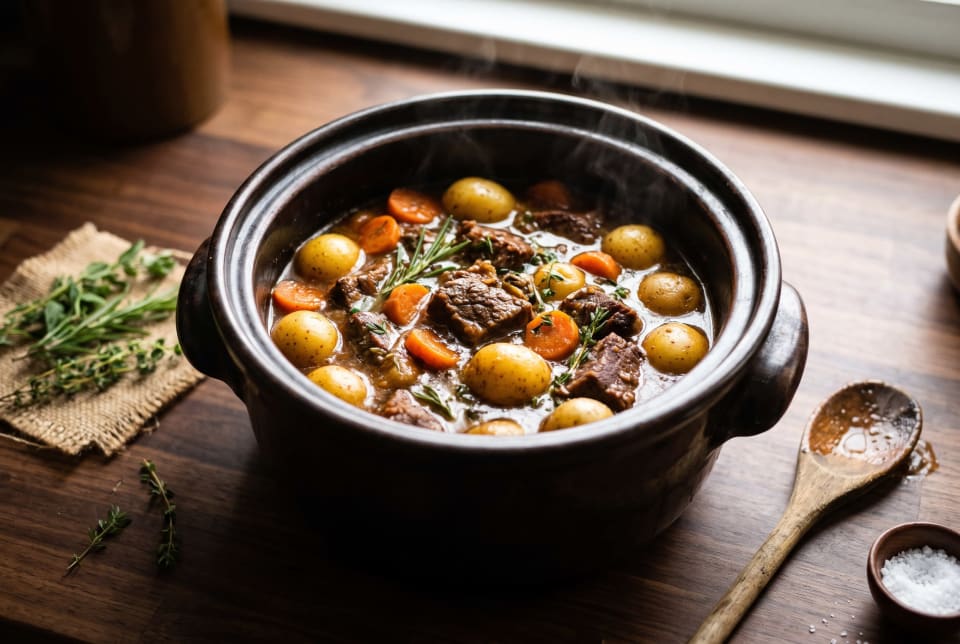 Easy Slow Cooker Beef Chili