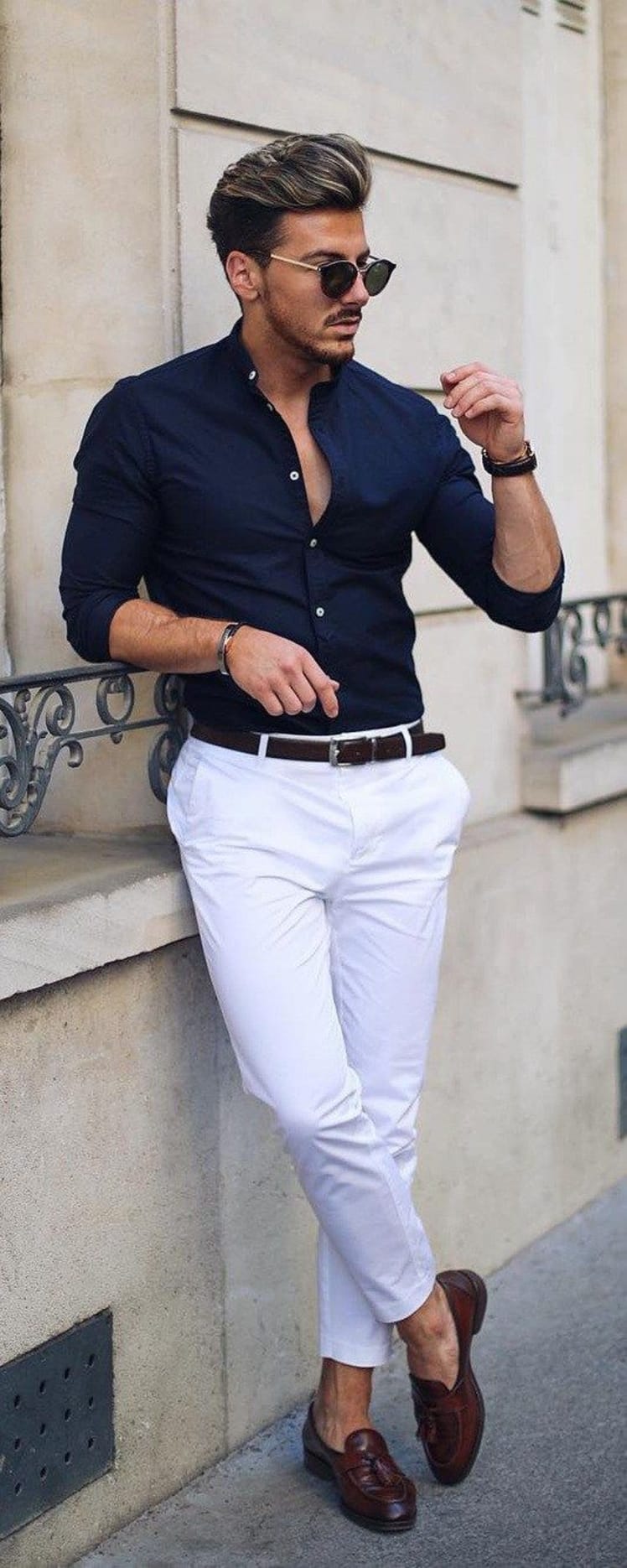 What Shirt Colors Go With Beige, Tan, And Cream Pants? • Ready Sleek