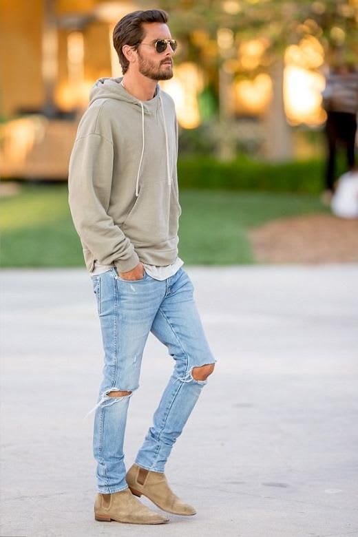 Light Blue Jeans Combination Outfit 
