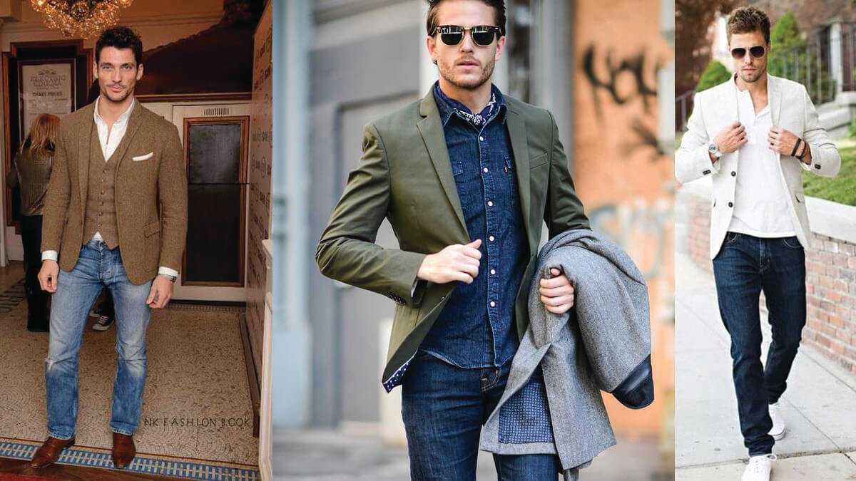 5 Smart Ways to Wear a Suit Jacket with Jeans - DENIMXP