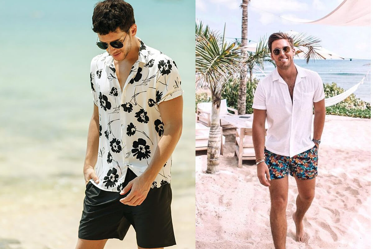 10+ Cool Stylish Beach Outfit For Men | Menswear Outfit