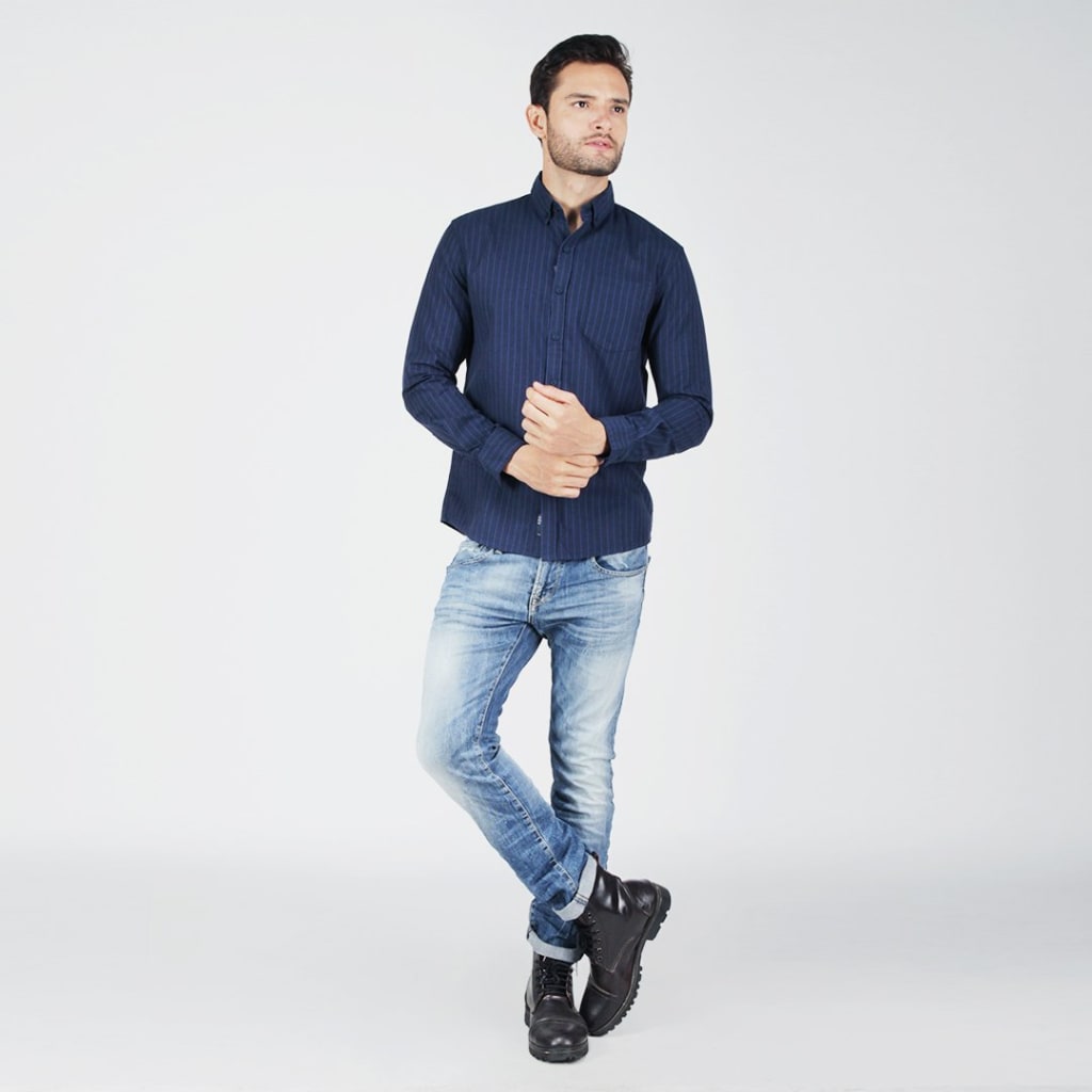 5 Best Blue Shirt Combination With Jeans Wear 21