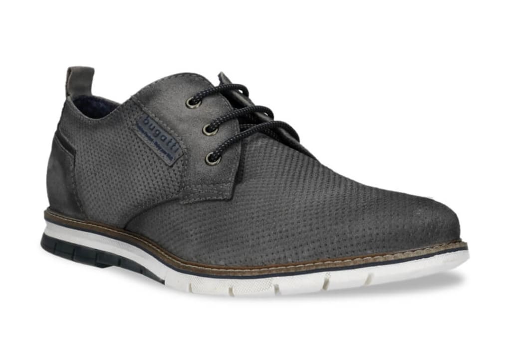 Gray Derby Casual Business Shoe | Derby Casual Bussiness Shoe | Business Casual Shoe