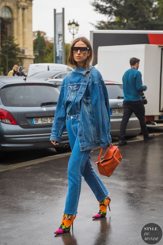 oversized denim jacket
