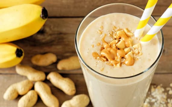 Peanut Butter Banana Protein Shake