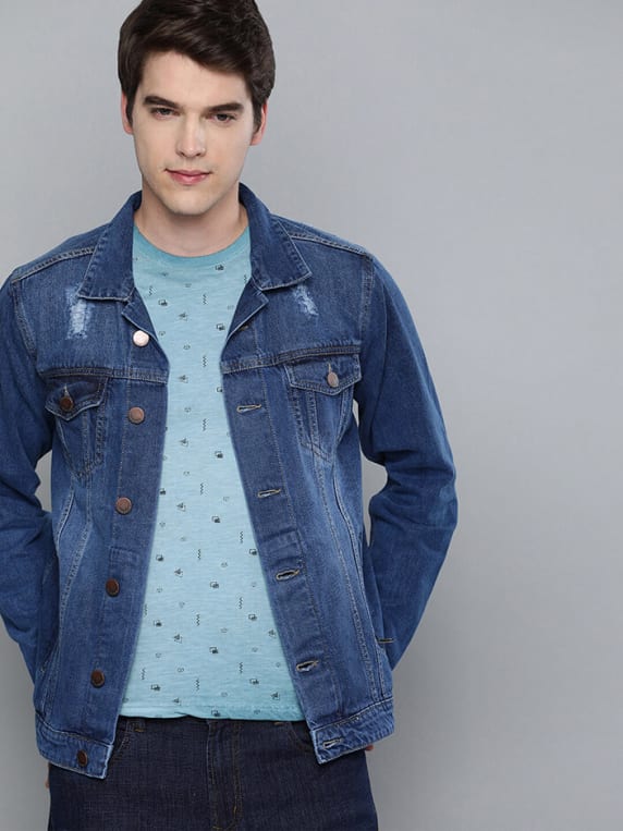RAW DENIM JACKET