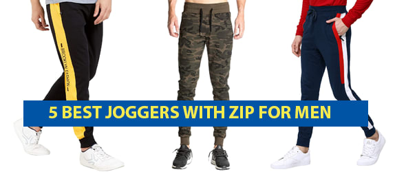 5+ Best Stylish Joggers With Zip Pockets