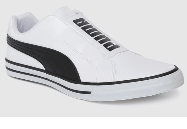 white and black casual sneakers shoes | best casual shoes for men | Puma black and white casual sneaker shoe
