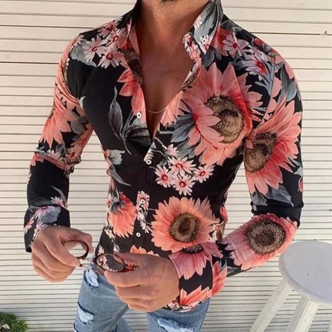 FLORAL PRINTED SHIRT FOR MEN