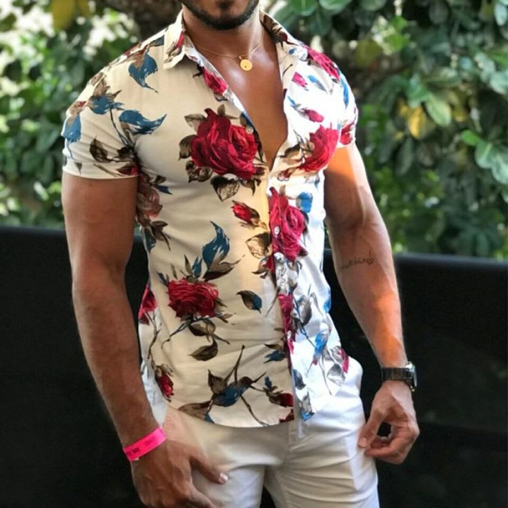 FLORAL PRINTED SHIRT FOR MEN