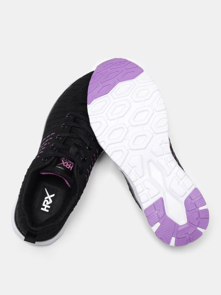 HRX Black and white women running shoes | Running Women Shoes Style