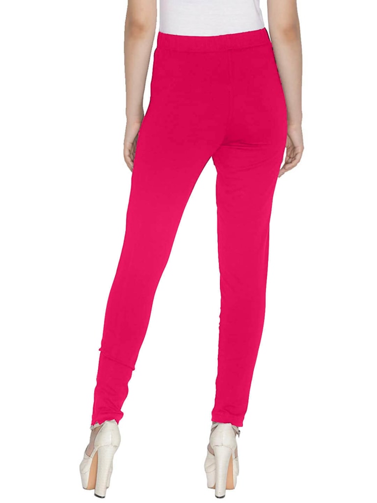 Pink Women Straight Pants For Kurtis