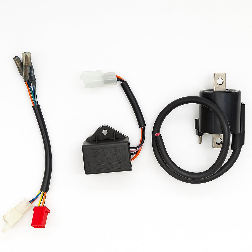 TVS Super XL Heavy Duty Power CDI Unit & Coil - High Pick-Up, Best Mileage, Long Life image 1