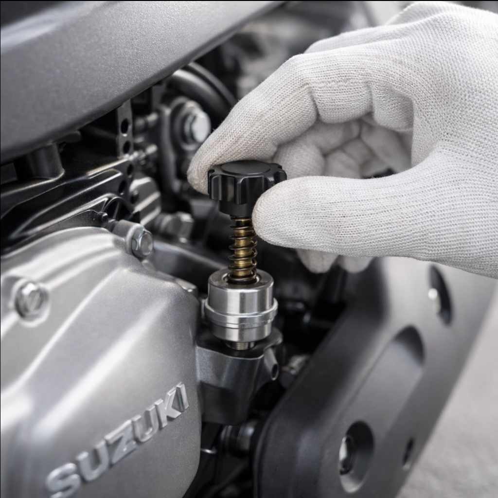 Suzuki Access Manual RPM Adjuster and Burgman thumbnail 3