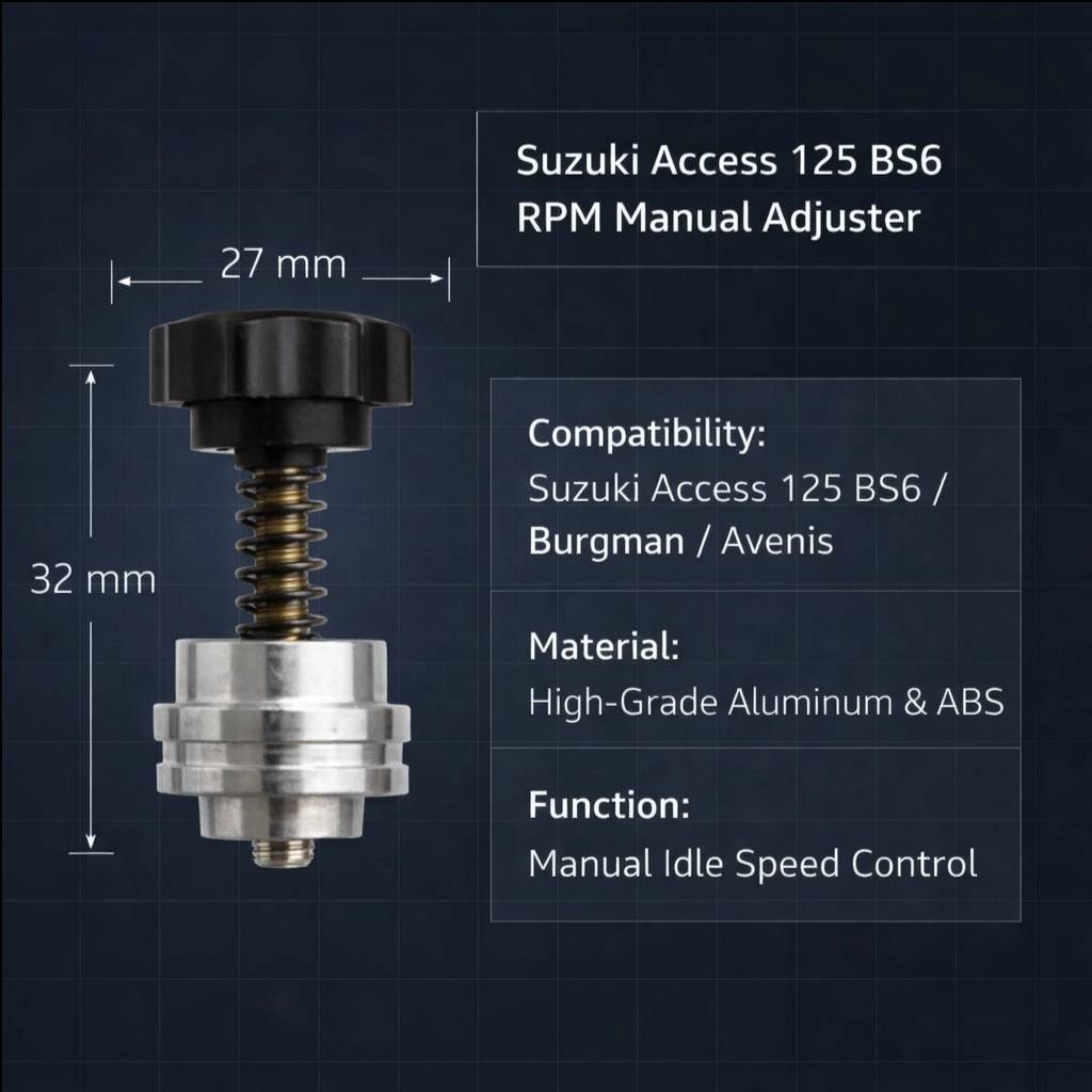 Suzuki Access Manual RPM Adjuster and Burgman thumbnail 4