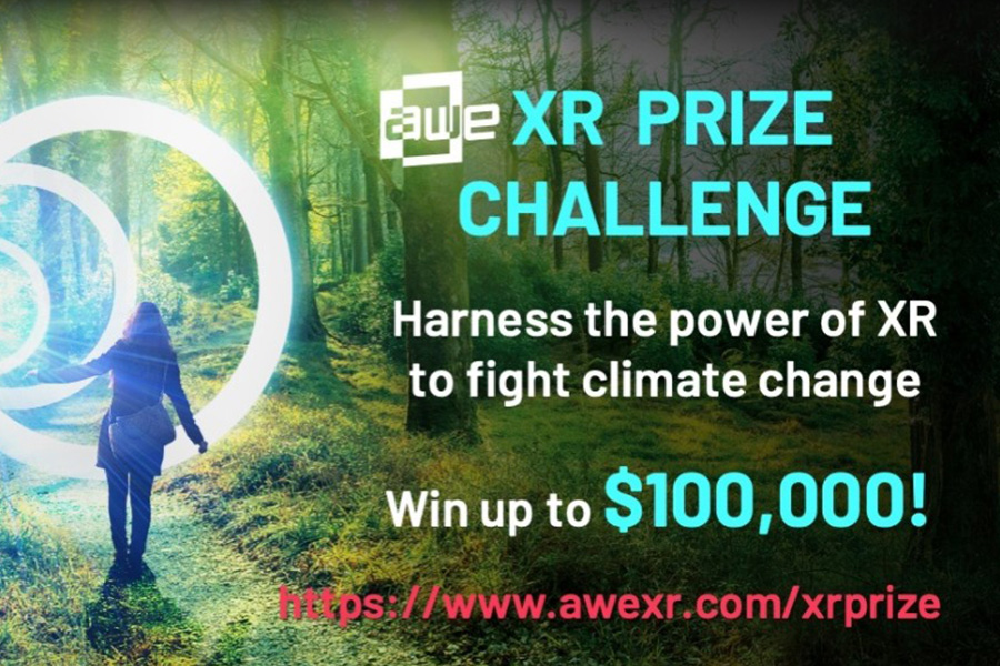AWE Europe 2022 Launches the XR Prize Challenge: Fight Climate Change