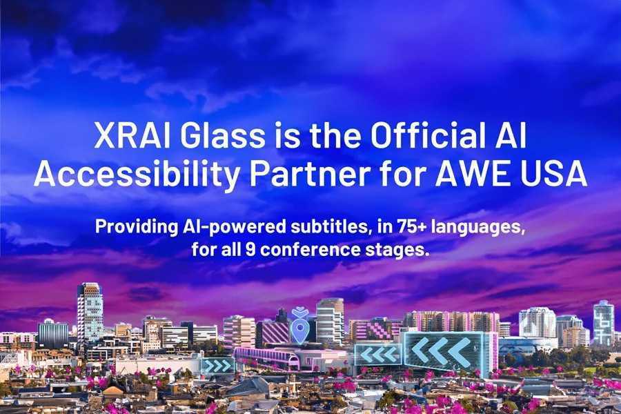 AWE announces partnership with XRAI to provide AI-assisted live captioning at its XR event