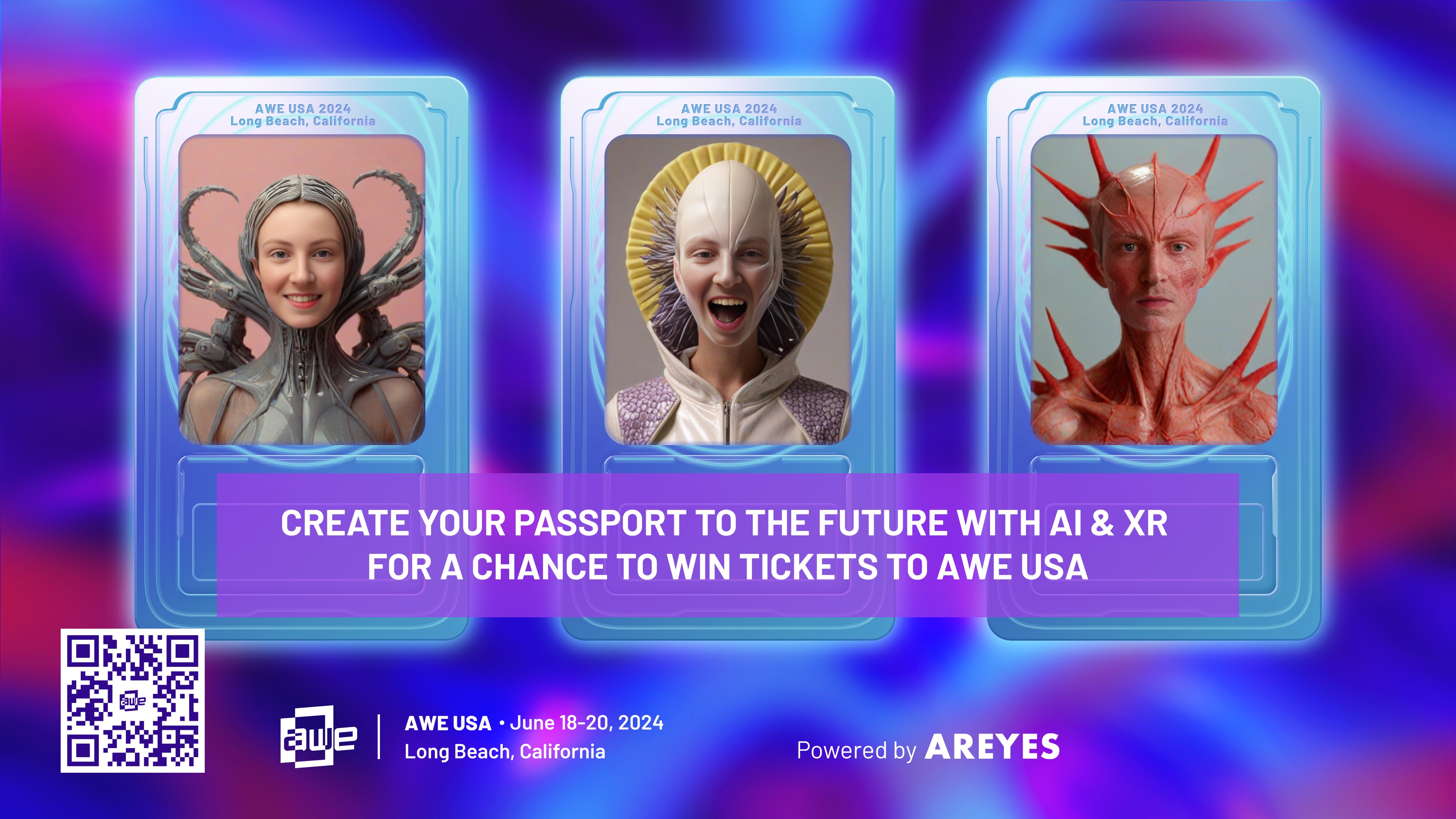 AWE AI Powered Reality Multipass to the Future. 