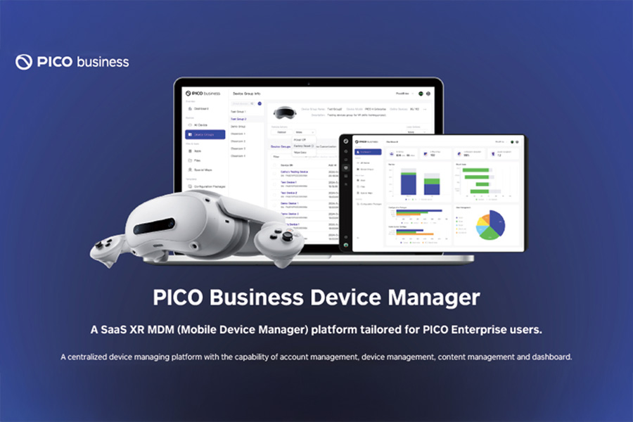 PICO Debuts Enterprise-Ready MDM Platform for Headset – AWE EU ’24