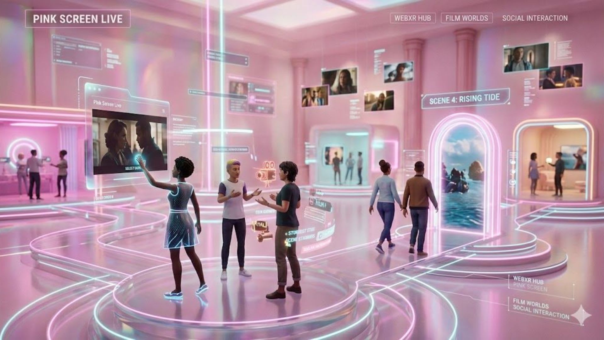 The Pink Screen VR Project